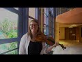 Can YOU choose between buying a NYC APARTMENT or a VIOLIN? ERIN KEEFE and her Nicolò Gagliano.