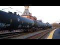 CSX Q400 Crew Change with 8 Engines, Lots of AC6000's
