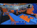 Minecraft x NERF World DLC - All Bosses Fight Gameplay