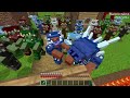 1000 Zombies Protected by DRAGON Armor vs Security House in Minecraft - Maizen JJ and Mikey