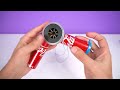 Making Amazing Mini Appliances with DC Motors and Soda Cans