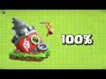 Max TownHall 4 VS All 1 Max Siege Machines | Clash of Clans | @Krazy4Clash