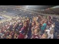 Latvian fans in Kombank arena. Latvia - Czech Republic