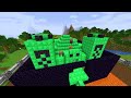 Fiz Um Templo Das Esmeraldas Para Villagers no Minecraft