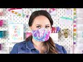 How to Sew a Close-Fitted Fabric Face Mask | Sweet Red Poppy