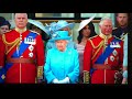 Meghan's FIRST EVER Buckingham Palace Fly Past - British Royal Family Trooping The Colour 2018