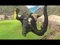 Godzilla 2014 x Kong - Who is stronger ? - Animal Revolt Battle Simulator