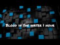 Blood in the water 1 hour - grandson