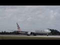 Awesome American 777-300 Taking Off from Miami International,FL
