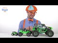 Blippi Colors a Car! | Blippi | Kids Songs | Moonbug Kids