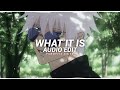 what it is - doechii ft. kodak black [edit audio]