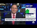 Potential red flags for the rally