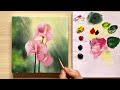 How to paint flowers step by step? 💐