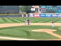 Tigers Indians AA Prospect Bradley Zimmer double off Josh Turley 3rd at bat