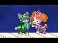 Brewing Cute Baby - Cute Pregnant   Funny Stories Animation - Paw Patrol The Mighty Movie - Rainbow3