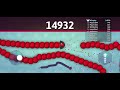 I Got 115000+ Score in snake.io. World record. Gigant snake