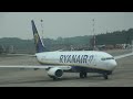 Ryanair B737-800 Engine Startup at Flughafen Munster/Osnabruck