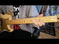 Unknown Mortal Orchestra - Hunnybee (Bass Cover) w/ Fender Vintera ´50s P-Bass