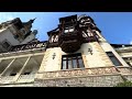 🇷🇴 Peleș Castle, Romania - Neo-Renaissance Castle in The Carpathian Mountains - 4K HDR Walking Tour