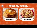 Would You Rather Food Edition ~and Drinks~ 🍔🍕🍹| Ultimate Food Quiz