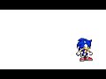 Sonic escapes the screen! / short sonic sprite animation