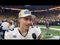 INTERVIEW: Michigan kicker James Turner 'blacked out' kicking field goals in Big Ten championship