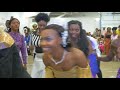 Beautiful Bride and Groom Congolese Wedding Entrance