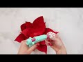 How to Make Paper Poinsettias