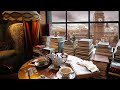 London Bookshop Cafe Ambience ♫ English Tearoom, Coffee Shop Sounds & Relaxing Jazz Music
