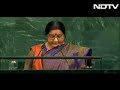 Watch: Full Speech Of Sushma Swaraj At UN