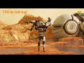 How Much Weight You Can Lift on Different Planets - 3D Animation
