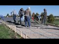 How To Pour A Long Concrete Driveway