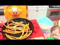 【キッチンでお弁当作り🍙】アンパンマンのお料理を作る時はどんな音がするかな？(#たまごmammy)