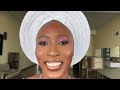 Unbelievable 😳 Bridal Makeup & Gele Transformation - Cirugía Plástica 😱 Makeup Tutorial ✂️🔥