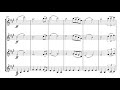 Cant Help Falling in Love Clarinet Quartet Arrangement
