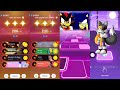 Spider Man Sonic 🆚 Super Sonic 🆚 Dark Blue Sonic 🆚 Tails Exe Sonic | Sonic EDM Rush Gameplay