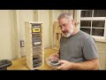 Scrap Wood Plastic Tray Storage Cabinet | Bobby Sharp