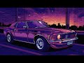 Lofi Road Trip: Neon Car Sunset | Perfect Background Music