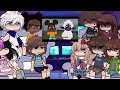 Kids from fandoms react to each other (gacha reaction)