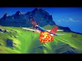 Realistic Fictional Airplane Crashes and Emergency Landings #5 | Besiege
