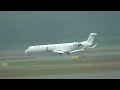 Cityjet CRJ-1000 Landing Flughafen Munster/Osnabruck