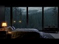 Fall Into Sleep | Soft Piano Music with Rain On Window - Peaceful Sleep Music, Relaxing, Meditation