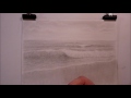 How To Draw a Seascape, Waves, Skies, Graphite Pencil Tutorial