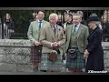 King Charles with Jonny Thompson Welcomed to Summer Residence at Balmoral by Balaklava Coy 19.08.24