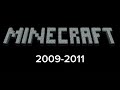 Minecraft Historical Logos (2009-2024)
