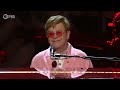Elton John sings 