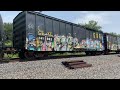 CSX 5223 leads manifest at the CSX Rochester Subdivision. 6/21/24