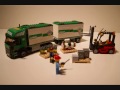 Lego City 2008 - 7733 Truck & Forklift!