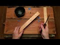 ASMR Wooden Panels (soft speaking, wood sounds, tools)