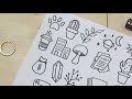 +50 DOODLES PARA BULLET JOURNAL | ÍCONOS FÁCILES para bujo.